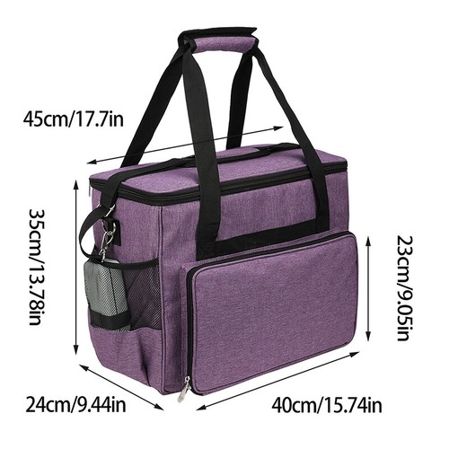 Sewing Machine Carrying Case - Waterproof Tote Bag with Padded Handle, Universal - Picture 2 of 13
