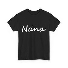 NEW Grandmother T-shirt, Nana with Heart Mother's Day Grandma T-shirt