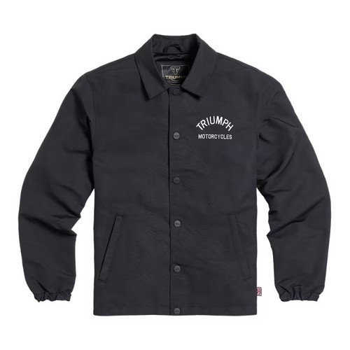 GENUINE Triumph Motorcycles Carter Coach Jacket BLACK MTHS21129 - 第 1/12 張圖片