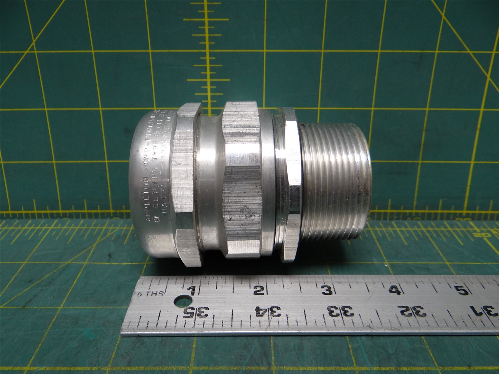 Appleton TMC150200 CableReady® Connector Jacketed Metal Clad Cable 1 1/ ...