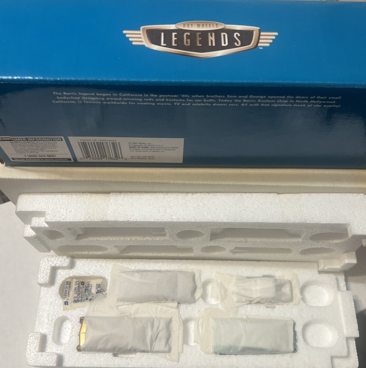 【特価】Hot Wheels Legends Barris Kustom Set Opening Hot Wheels Legends Barris Kustom set with Hirohata Merc