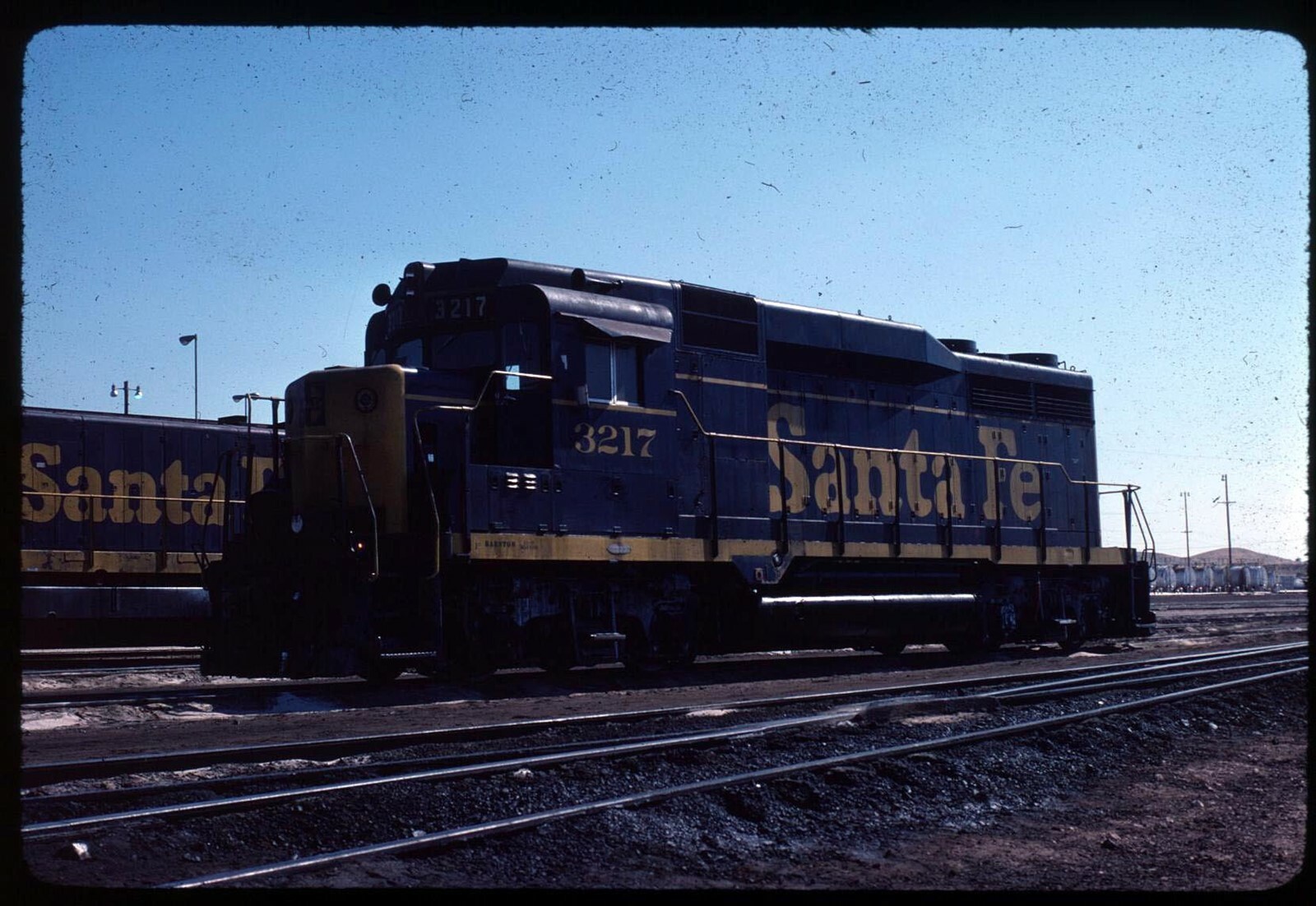 Original Rail Slide - ATSF Santa Fe Railway 3217 Barstow CA 7-1980 | eBay