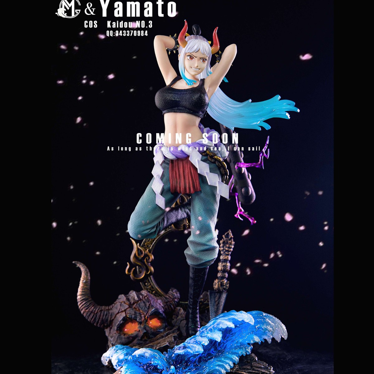 GM Studio One Piece Yamato 1/6 Resin Model COS Kaidou