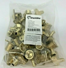 Pack of (25) SharkBite  1/2" X 1/2" FNPT Lead Free Drop-Ear Elbow  UC334LF