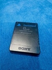 Sony PlayStation 2 Memory Card PS2 Genuine Official MagicGate 8MB SCPH-10020