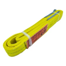 KODIAK 2"x6ft 2-ply Web Sling Lifting Sling Strap Flat Eye 6200lb (1 Pack)
