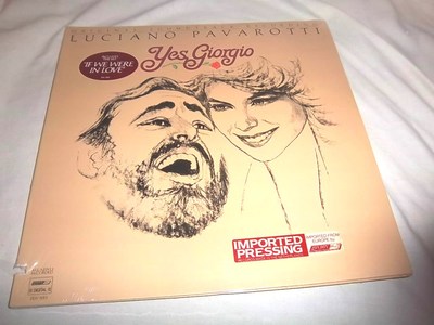 YES, GIORGIO-LUCIANO PAVAROTTI (IF WE WERE IN LOVE EU IMPORT NEW SEALED VINYL LP