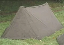 US Military Authentic Shelter Half Both Halves w/Accessories. Read Description