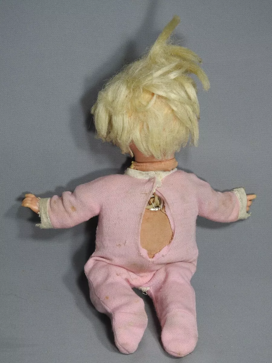 VINTAGE IDEAL NEWBORN THUMBELINA DOLL 1967 MADE IN HONG KONG 9 5
