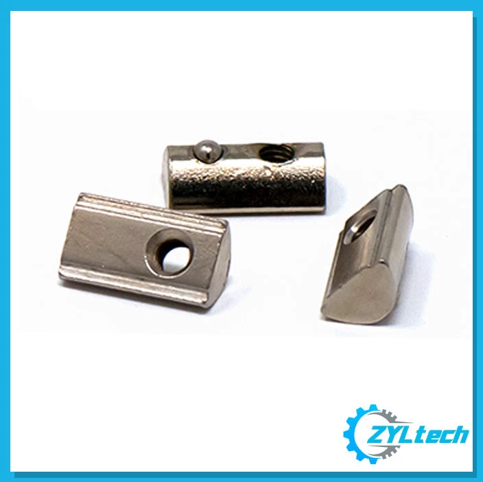 100x ZYLtech Spring Loaded T-Nuts for 3030 Aluminum Extrusion - M5