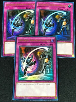 YUGIOH DIFFERENT DIMENIONAL GROUND DUDE-EN045 1ST ULTRA X3 (NM)