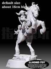 Gioco HOT Link Cavalcare il Cavallo Epona Battaglia Resina Stampa 3D GK Kit Figura Fai da Te