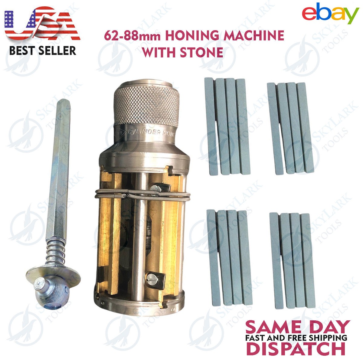 DIY Engine Machining Tool Rahish Tools Engine Cylinder Hone Kit ...