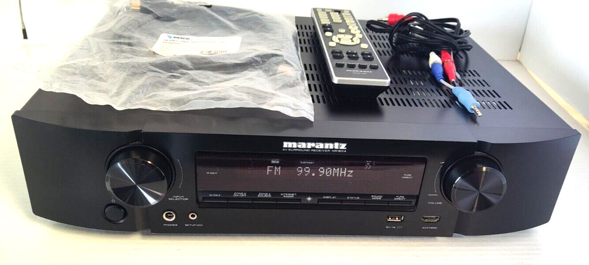 Marantz NR1604 AVアンプ 本体 リモコン付き Marantz NR1604 AVアンプ 本体 リモコン付き Marantz NR1604 AVアンプ