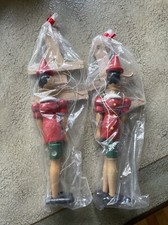 10" 1994 Pinocchio Wooden Marionette Toy Puppet Mastro Geppetto-Made in Italy 2