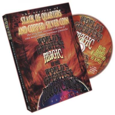 Stack Of Quarters And Copper/Silver Coin (World's Greatest Magic)  DVD, englisch
