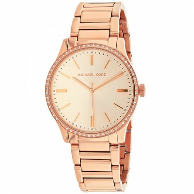 Michael Kors Rose Gold Crystal Bezel Women\'s Watch Bailey Analog 38mm MK3809 Michael Kors MK3809 Women main image 2