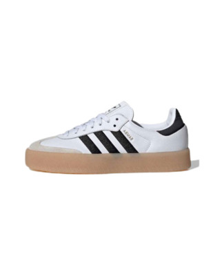 adidas Samba Low White Black Gum IG5744 Women's Sizes