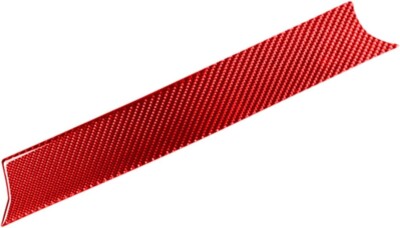 Gloss Red Real Carbon Fiber Copilot Dash Panel Trim Cover Fits 17-23 CX-5 CX5