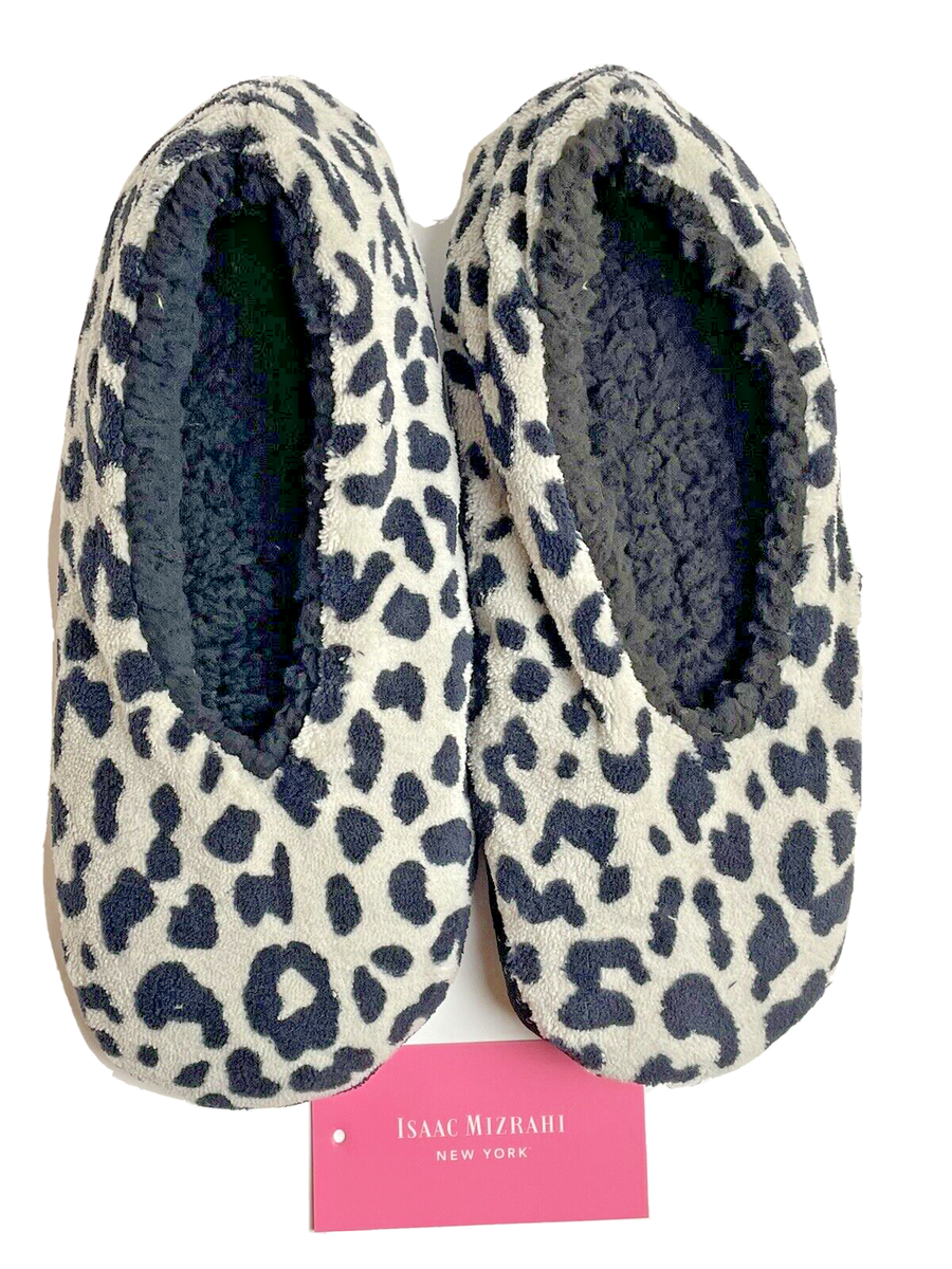 Women's Slipper Bootie Serpa Animal Print ISAAC MIZRAHI Large