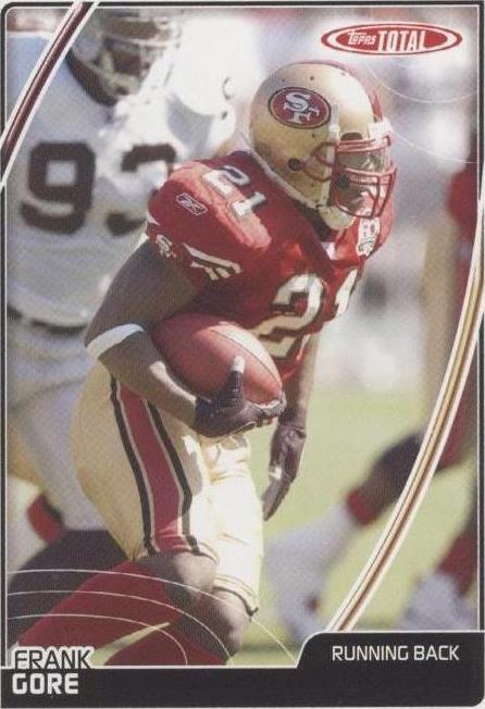 2007 Topps Total Frank Gore #TC27 - 1 of 2