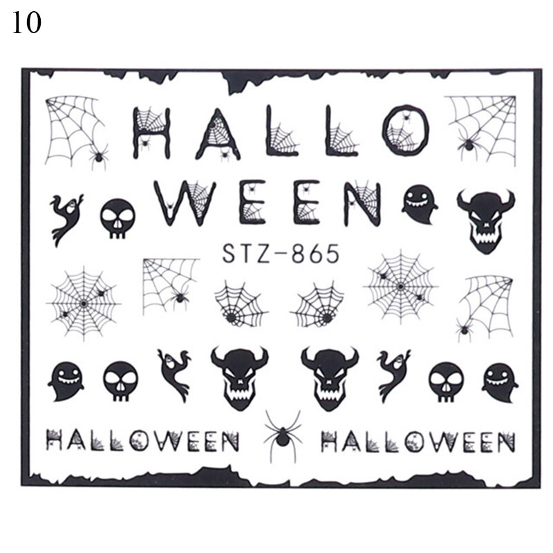 Nail Art Stickers 3D Nails Decals Nail Foil DIY Flower Slider Nail