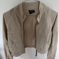 Urban Outfitters Bdg Corduroy Zip Up Cropped Jacket In Size Xs