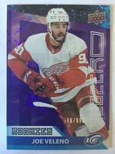 JOE VELENO  DETROIT RED WINGS 21/22 AUTHENTIC SUB ZERO ROOKIES CARD /999 SP