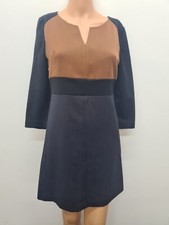 WOMENS NEXT PETITE UK 6 3/4 SLEEVE FORMAL DRESS FITTED SMART OFFICE WORK