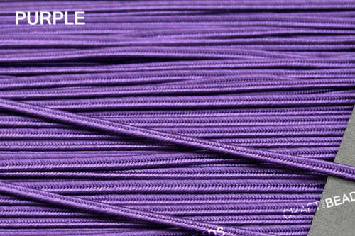 Corda intrecciata in viscosa originale 3 mm perline cucito trapuntata taglio - Foto 25 di 46