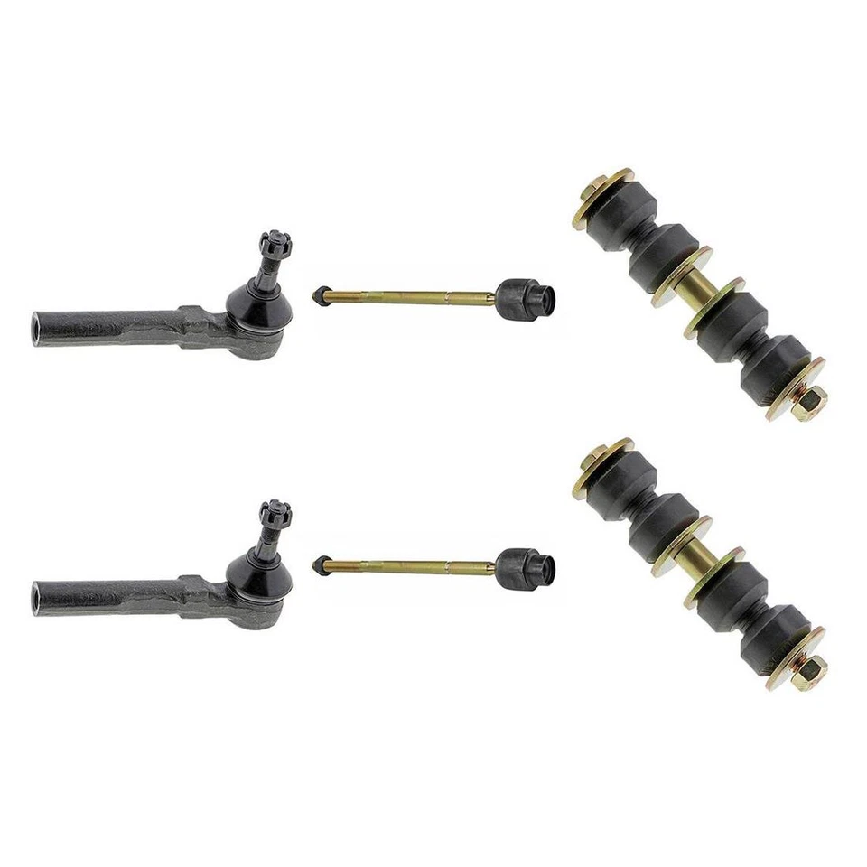 Barra estabilizadora de extremo de barra estabilizadora de amarre delantera Mevotech 6 piezas para Oldsmobile Cutlass 1997-1999 Foto 2 de 4