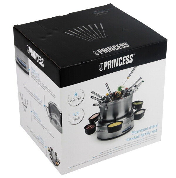 Princess 172680 Fondue-Familien-Set 800 W 1,2 Liter Princess 172680 Fondue-Familien-Set 800 W 1,2 Liter