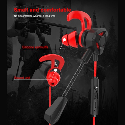 Gaming Wired Earphone 3.5mm Headset with Mic Headphones for PS4 PUBG 3.5mm Phone - Picture 12 of 23