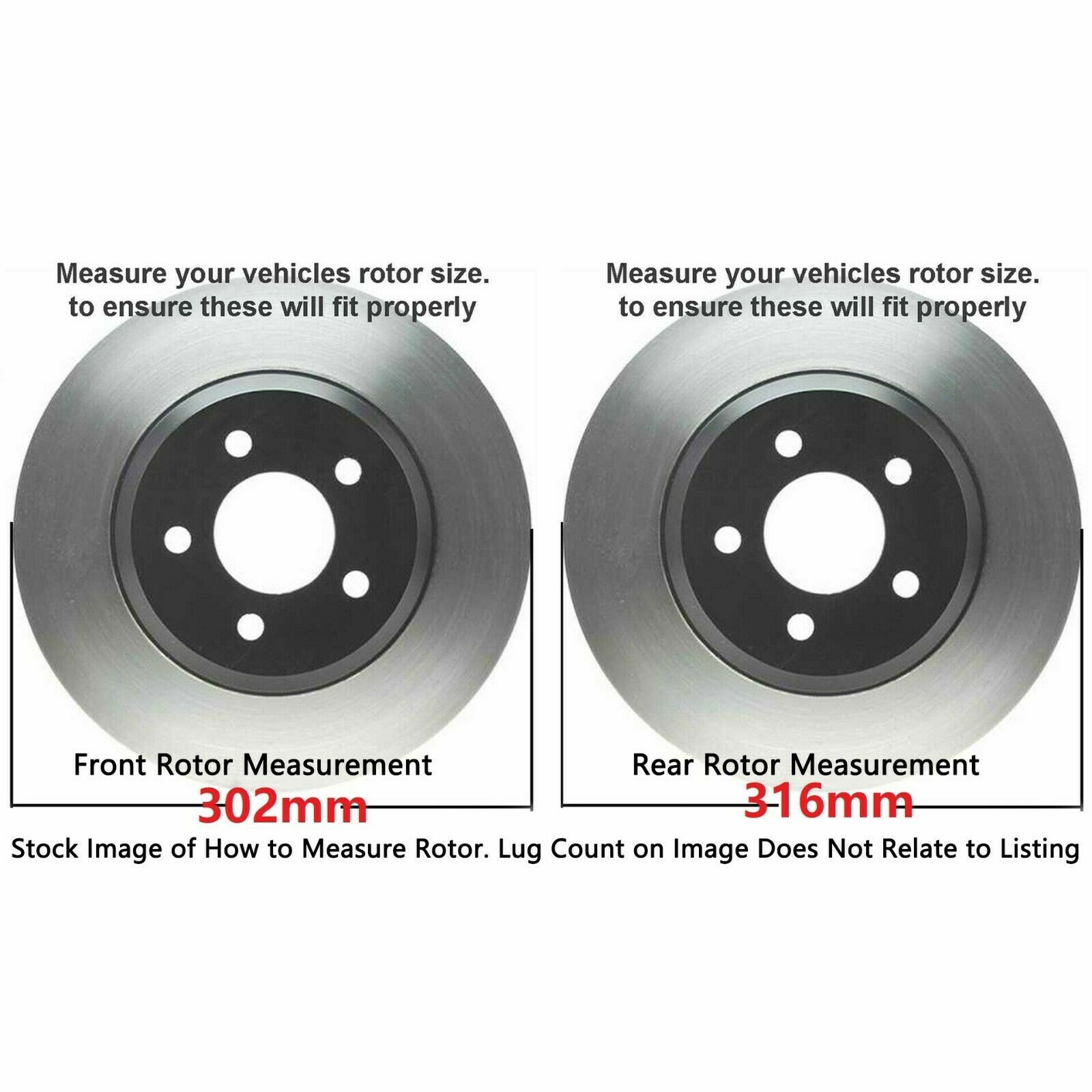 Front & Rear Disc Rotors + Brake Pads for 2008 2011 Dodge Nitro Jeep