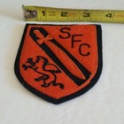 RARE SFC  SARGENT FIRST CLASS MILITARY ORANGE AND BLACK  PATCH  SWORD DRAGON  — photo 10