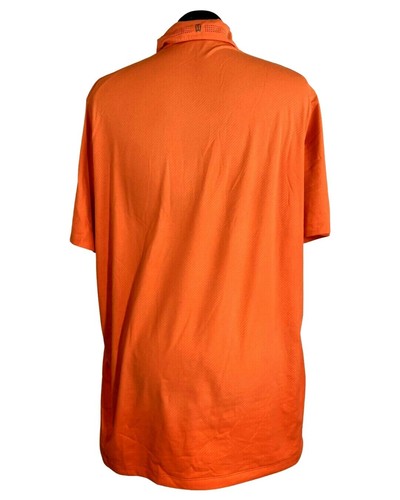 Camisa polo naranja con logotipo de Nike colección Tiger Woods talla L - Imagen 5 de 9