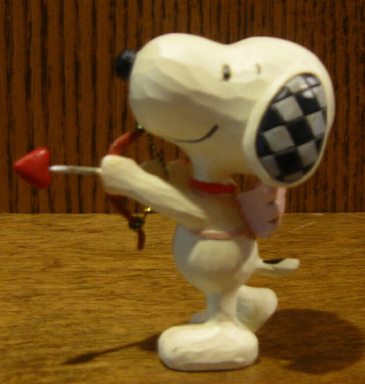 Jim Shore PEANUTS Miniature #6005950 SNOOPY CUPID, NIB From Retail Store 3