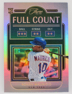 2024 Panini Three and Two Baseball - Full Count /10 Mets #14 - RONNY MAURICIO