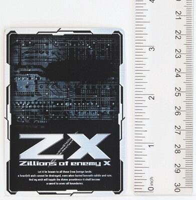 Z/X Zillions of Enemy X Card TCG B16-040 C Abu Kabra | eBay