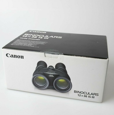 canon 12x36 is iii binoculars