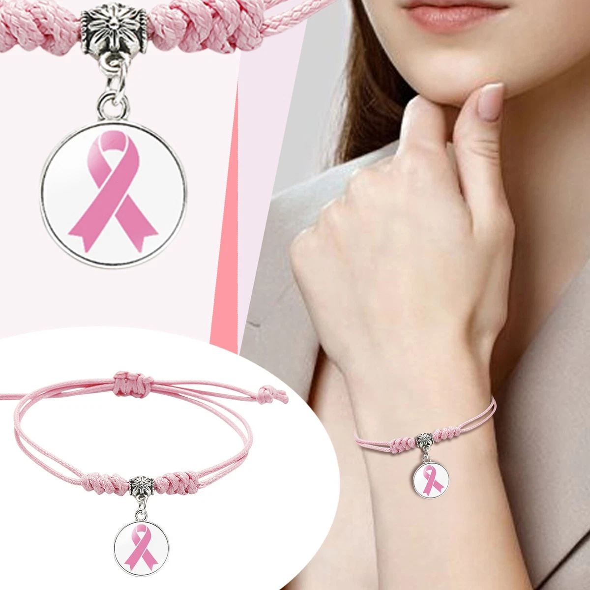 Breast cancer shop awareness bracelets