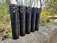 Beretta ext OPTIMA PLUS / BENELLI CRIO Ported black choke 5-set 12 Ga Billman™
