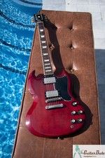 1998  Epiphone '61 Sg Reissue 61-sg Lq - Open Book Hs! - Made In Japan