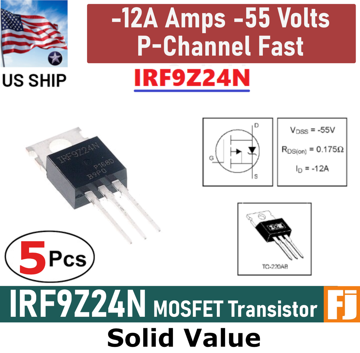 Chanzon 10 Stück IRLR8726TRPBF TO-252 Power Sic MOSFET 86A