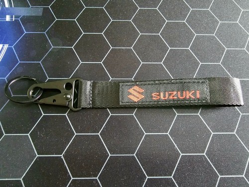 CAR BLACK WRIST LANYARD DETACHABLE KEYCHAIN - Picture 30 of 37