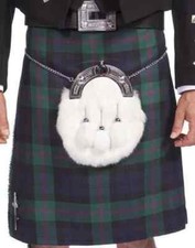 MEN'S 8 YARD KILT NEVIS 100 WOOL STAIN RESISTANT 16OZ HEAVYWEIGHT TARTAN,