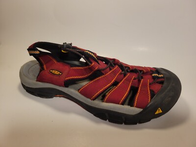 Keen Black and Orange Men’s Sandals KEEN Men main image 4