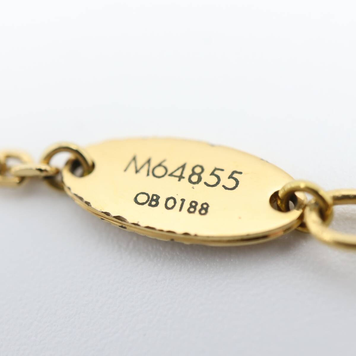 LOUIS VUITTON LV M64855 Collier Blooming Necklace Accessory 11.8g