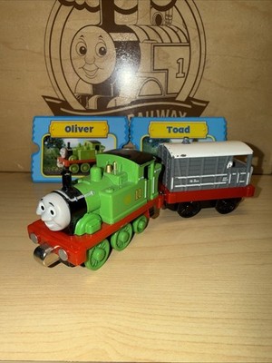OLIVER & TOAD THOMAS FRIENDS TRAIN Diecast TAKE N PLAY ALONG GWR