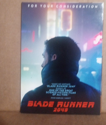 BLADE RUNNER 2049  --FYC DVD  Screener - New 
